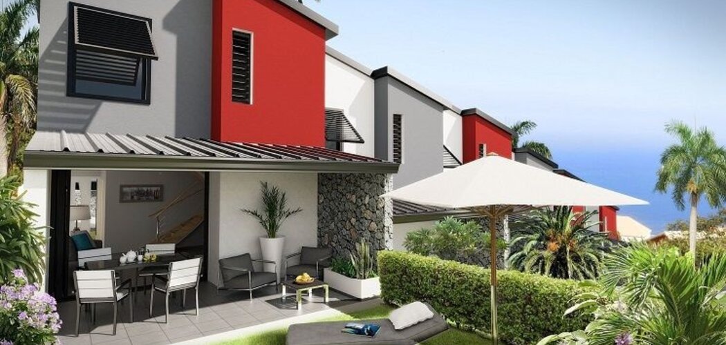 Programme immobilier neuf L'IMPERIAL - Les Avirons : Appartements et maisons du studio au T4 avec terrasses et jardins dans un quartier résidentiel (97425) - Référence : 12417