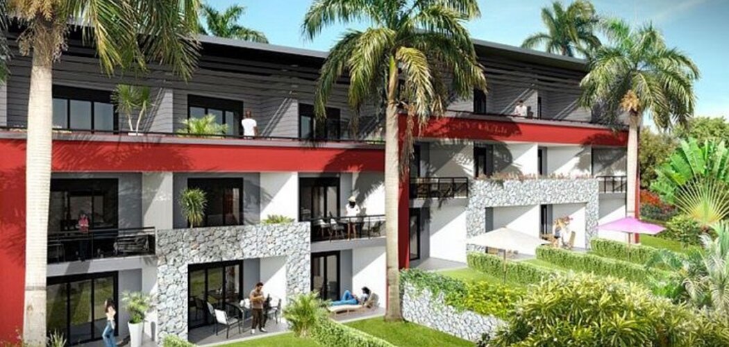 Programme immobilier neuf L'IMPERIAL - Les Avirons : Appartements et maisons du studio au T4 avec terrasses et jardins dans un quartier résidentiel (97425) - Référence : 12417