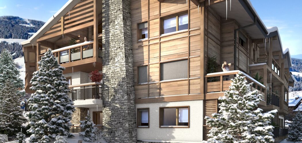 Programme immobilier neuf EDELWEISS -  Les Gets : appartements neufs au pied des pistes pour un investissement locatif rentable (74260) - Référence : 7336