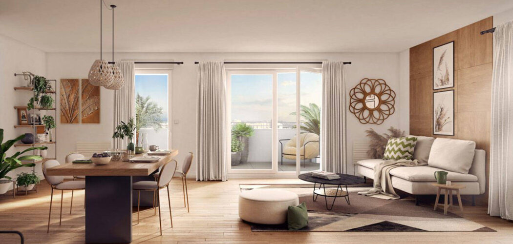 Programme immobilier neuf La Promenade d'Aristide - Les Pavillons-sous-Bois : Appartements T2–T4 avec balcons, terrasses et parking sécurisé proche du tramway T4 (93320) - Référence : 11435