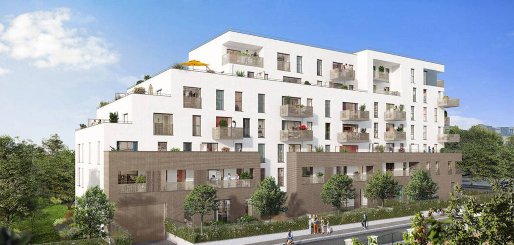 Programme immobilier neuf La Promenade d'Aristide - Les Pavillons-sous-Bois : Appartements T2–T4 avec balcons, terrasses et parking sécurisé proche du tramway T4 (93320) - Référence : 11435