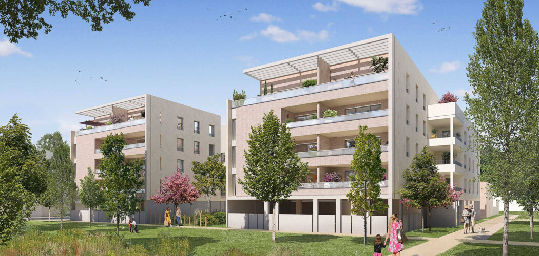 Programme immobilier neuf Villas Cé - Les Ponts-de-Cé : Appartements T2–T4 et maisons T4–T6 avec jardins, terrasses et écoquartier dans la Monnaie (49130) - Référence : 14329