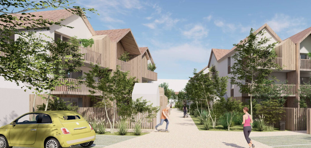 Programme immobilier neuf Ephemer - Les Sables d’Olonne : Appartements T2–T4 avec terrasses, jardins privatifs et proximité plage et commerces (85100) - Référence : 14647