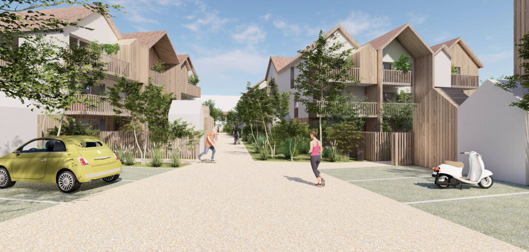 Programme immobilier neuf Ephemer - Les Sables d’Olonne : Appartements T2–T4 avec terrasses, jardins privatifs et proximité plage et commerces (85100) - Référence : 14647