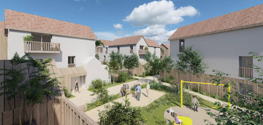 Programme immobilier neuf Ephemer - Les Sables d’Olonne : Appartements T2–T4 avec terrasses, jardins privatifs et proximité plage et commerces (85100) - Référence : 14647