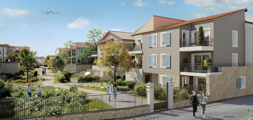 Programme immobilier neuf Le Jardin de Sainte-Croix - Les Sables-d’Olonne appartements avec terrasse près de la Grande Plage (85100) - Référence : 17528