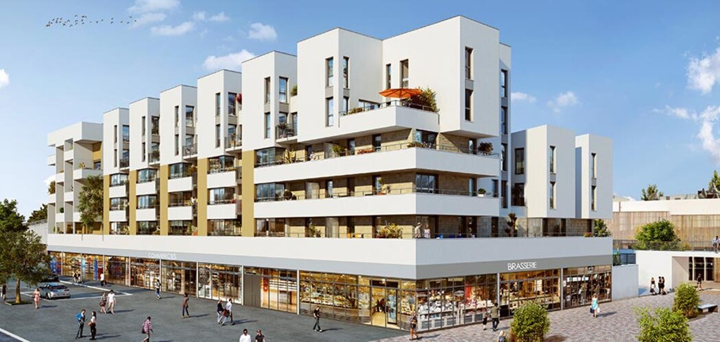 Programme immobilier neuf CITAD'IN - Les Ulis : Appartements avec balcons, terrasses et isolation performante proche du centre-ville (91940) - Référence : 1855