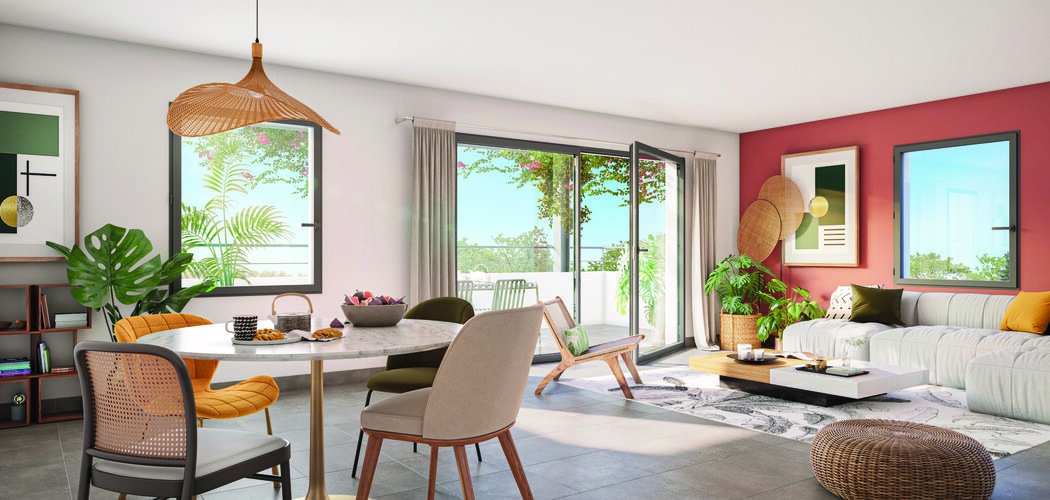 Programme immobilier neuf Cœur de Ville - Lespinasse centre-ville à deux pas de la mairie (31150) - Référence : 9393