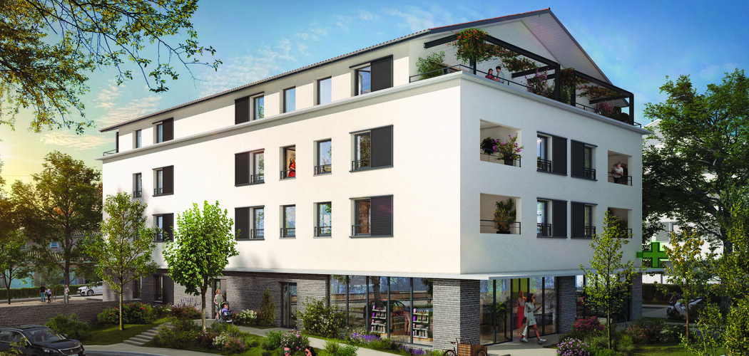 Programme immobilier neuf Cœur de Ville - Lespinasse centre-ville à deux pas de la mairie (31150) - Référence : 9393