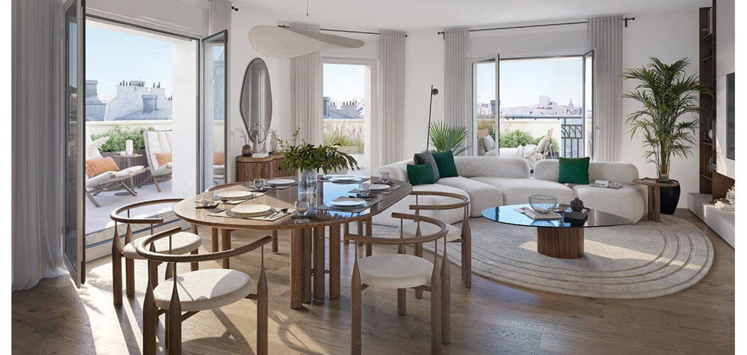 Programme immobilier neuf SIGNATURE LEVALLOIS - Levallois-Perret à deux pas du métro ligne 3 (92300) - Référence : 16589