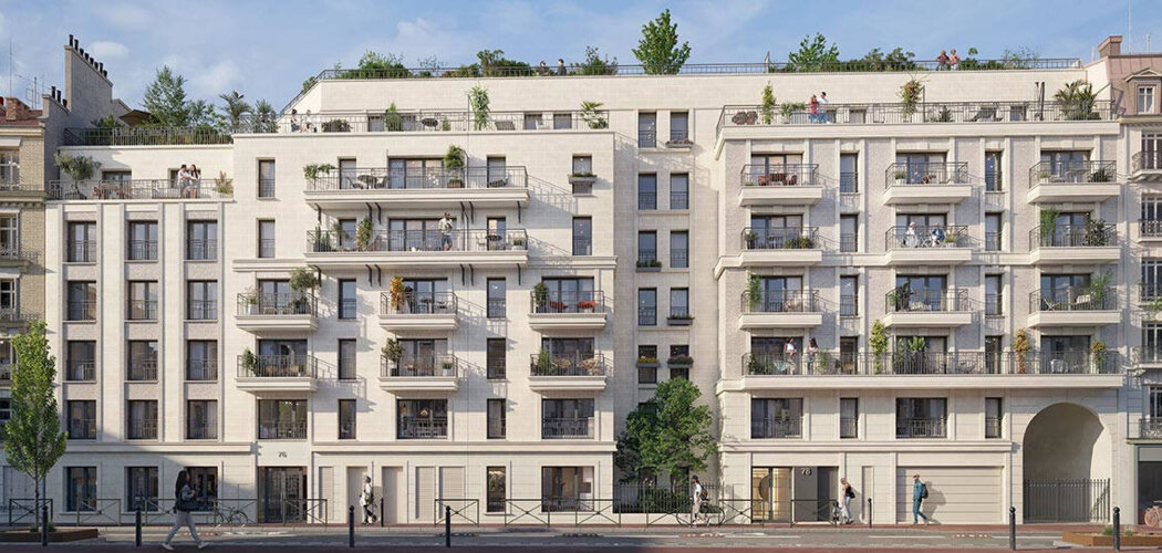 Programme immobilier neuf SIGNATURE LEVALLOIS - Levallois-Perret à deux pas du métro ligne 3 (92300) - Référence : 16589