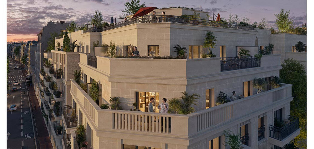 Programme immobilier neuf SIGNATURE LEVALLOIS - Levallois-Perret à deux pas du métro ligne 3 (92300) - Référence : 16589