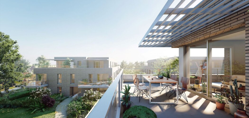Programme immobilier neuf VILLAS LICENIA - Lezennes à proximité de Lille (59260) - Référence : 11800