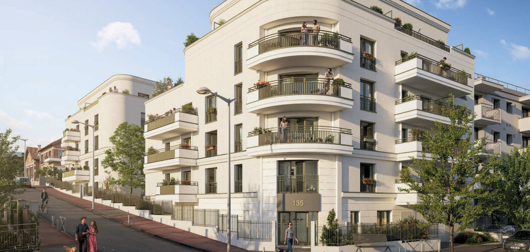 Programme immobilier neuf LES TERRASSES FLOUQUET - L’Haÿ-les-Roses résidence verdoyante près du parc de la Bièvre (94240) - Référence : 17892