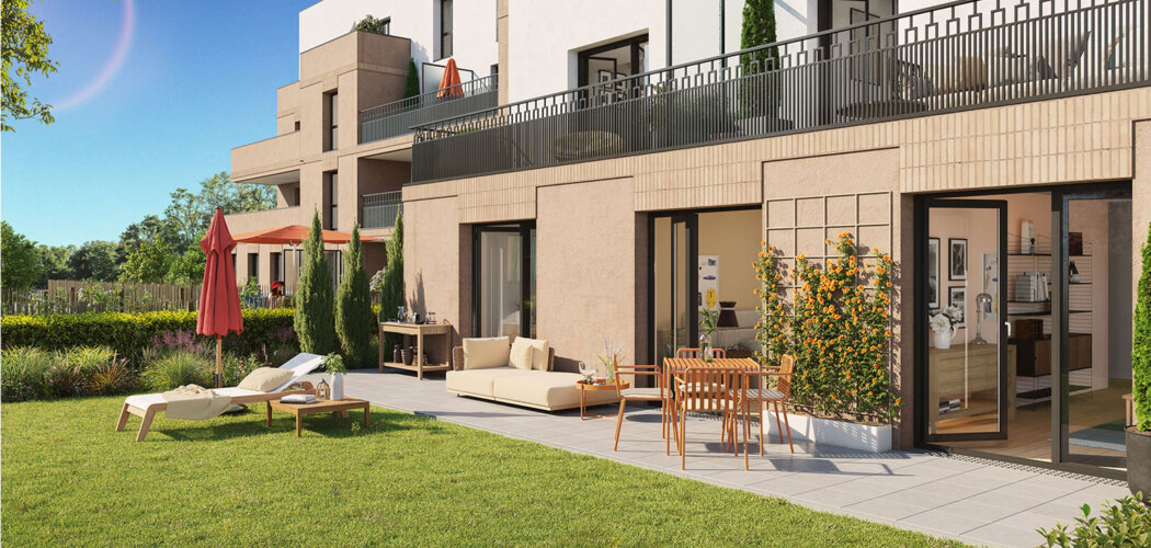Programme immobilier neuf Naturéva - Lieusaint : Appartements T2–T5 avec toits-terrasses et espaces verts au cœur de l’écoquartier (77127) - Référence : 14183