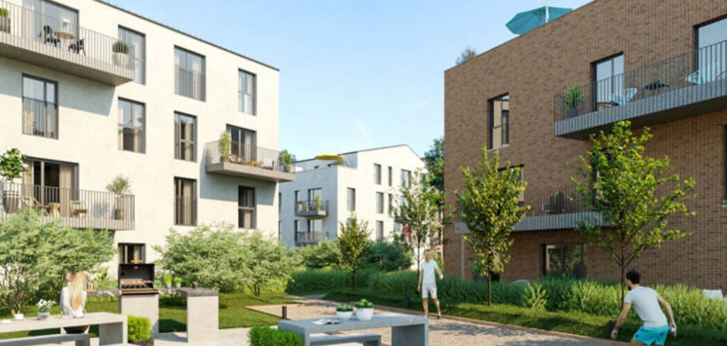 Programme immobilier neuf Qadence - Lieusaint : Appartements T2–T5 avec toits-terrasses et jardin collectif au cœur de l’écoquartier (77127) - Référence : 14182