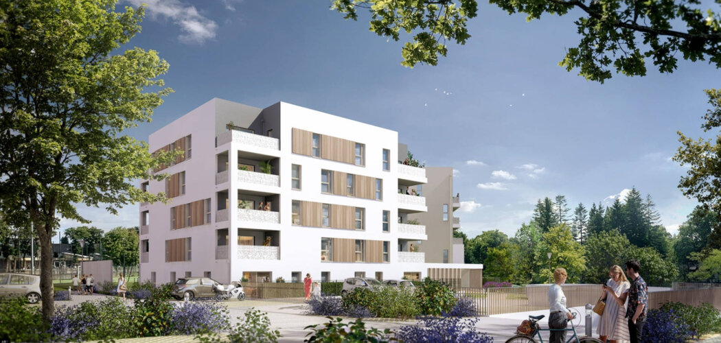 Programme immobilier neuf NATURE - Liffré : appartements neufs du 2 au 4 pièces en centre-ville historique (35340) - Référence : 14901