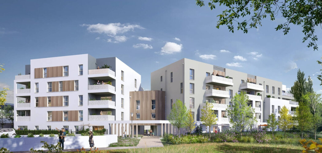 Programme immobilier neuf NATURE - Liffré : appartements neufs du 2 au 4 pièces en centre-ville historique (35340) - Référence : 14901