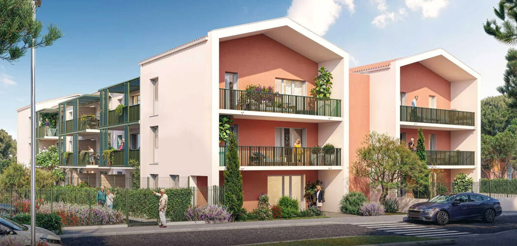 Programme immobilier neuf Harmony - Lignan-sur-Orb résidence séniors près de Béziers (34490) - Référence : 15080