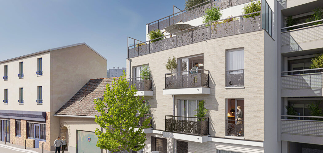Programme immobilier neuf COSY PARIS - Lilas à 20 min de Paris par le métro 11 (93260) - Référence : 8968