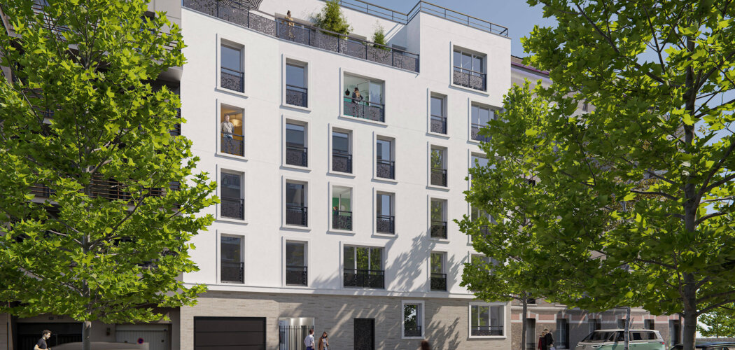 Programme immobilier neuf COSY PARIS - Lilas à 20 min de Paris par le métro 11 (93260) - Référence : 8968