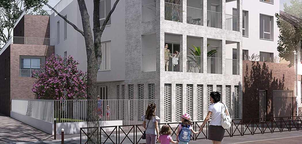 Programme immobilier neuf VILLA CLARA - L’Île-Saint-Denis à proximité du tram T1 et RER D (93450) - Référence : 17054