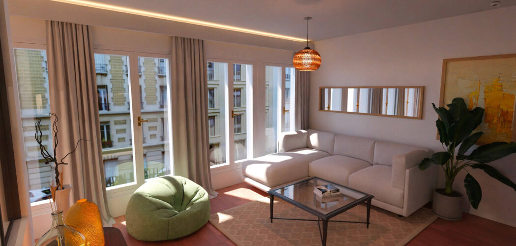 Programme immobilier neuf LE 17 - Lille : 12 appartements neufs du studio au 3 pièces en réhabilitation cœur de ville (59000) - Référence : 11451