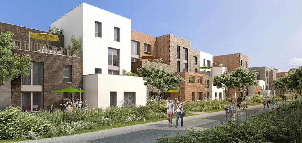 Programme immobilier neuf VILL'ARBOREA - Lille résidence livrée à 18 min du centre-ville (59000) - Référence : 17592