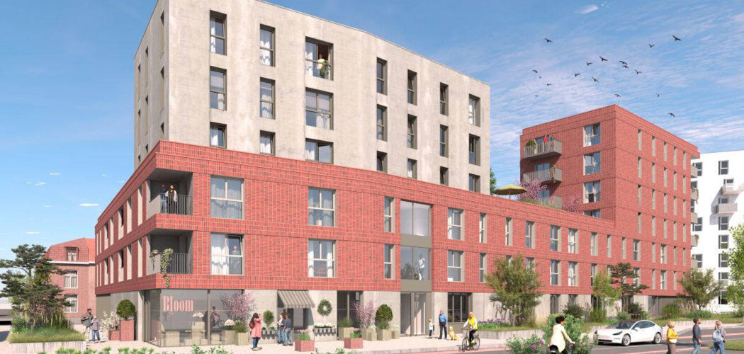 Programme immobilier neuf ANTHONIOZ - Lille Sud une adresse pratique à deux pas du CHR (59000) - Référence : 11905