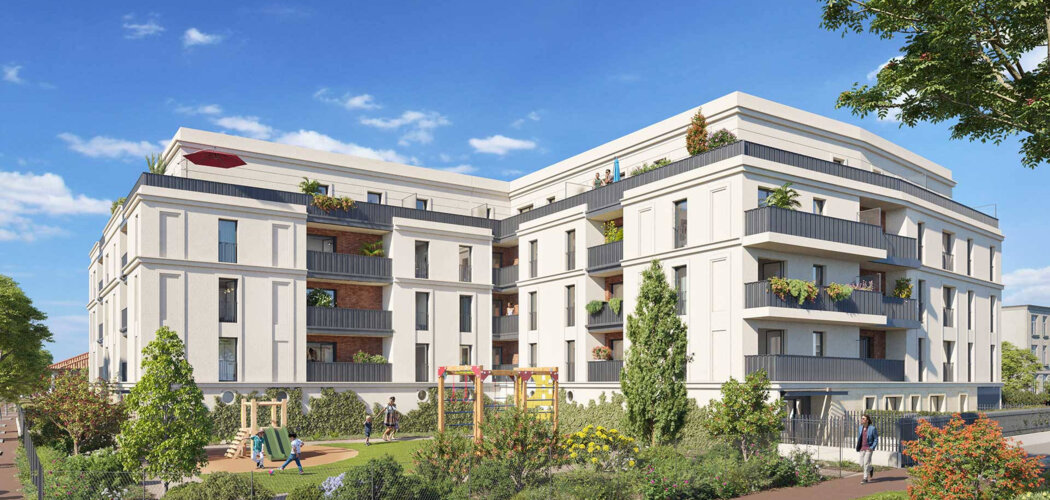 Programme immobilier neuf L’Orée du Square - Limeil-Brévannes à quelques minutes de marche du RER A, D et du métro ligne 8 (94450) - Référence : 16546