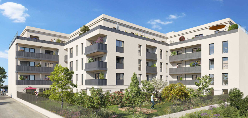 Programme immobilier neuf L’Orée du Square - Limeil-Brévannes à quelques minutes de marche du RER A, D et du métro ligne 8 (94450) - Référence : 16546