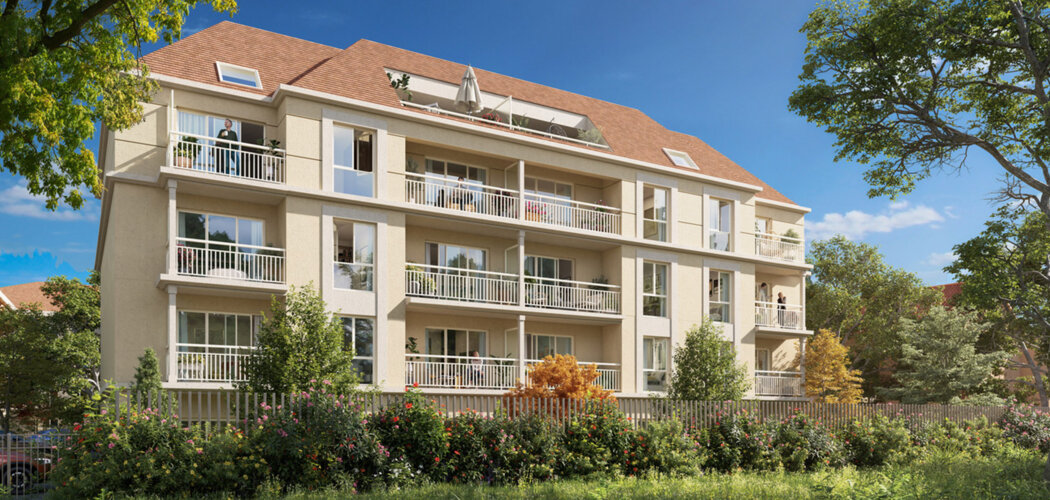 Programme immobilier neuf Le Clos Jacquard - Limeil-Brévannes proche du RER A en 15 min (94450) - Référence : 16717