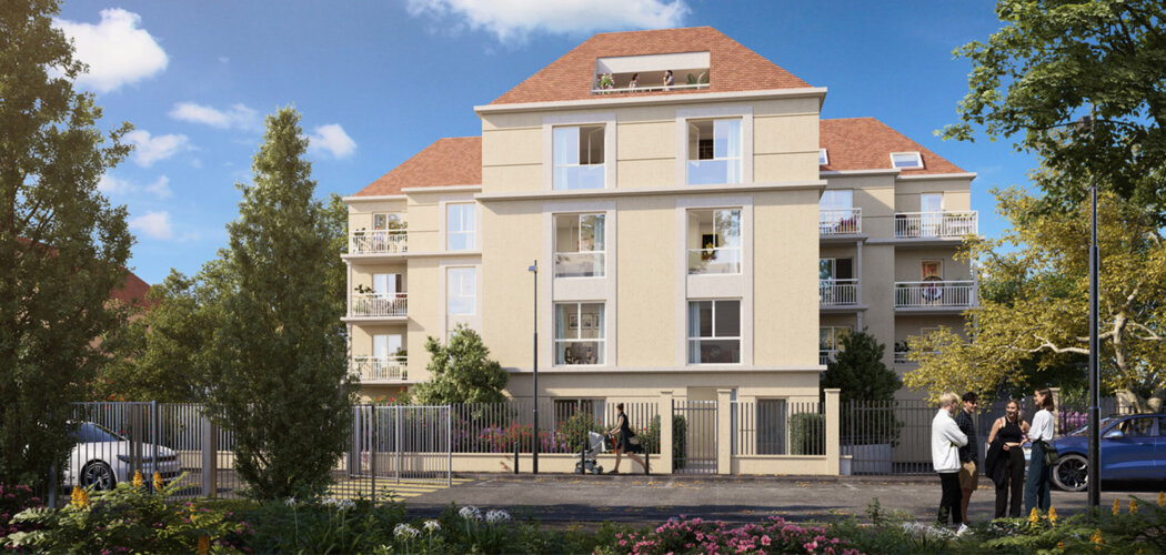 Programme immobilier neuf Le Clos Jacquard - Limeil-Brévannes proche du RER A en 15 min (94450) - Référence : 16717