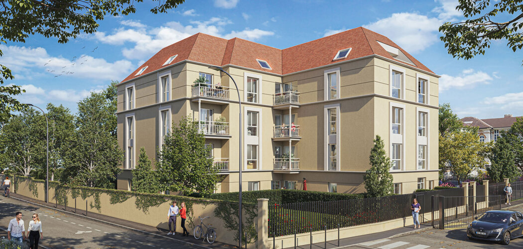 Programme immobilier neuf Le Clos Jacquard - Limeil-Brévannes proche du RER A en 15 min (94450) - Référence : 16717