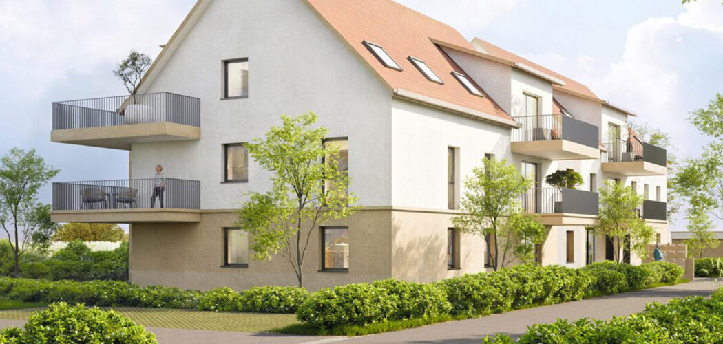 Programme immobilier neuf MELODIA - Lipsheim dans un cadre verdoyant aux vues dégagées (67640) - Référence : 17017