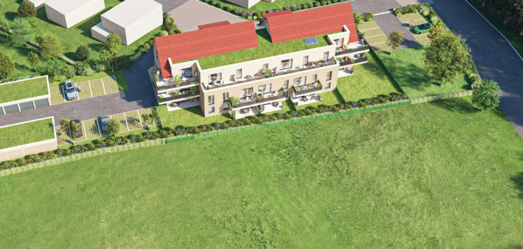 Programme immobilier neuf MELODIA - Lipsheim dans un cadre verdoyant aux vues dégagées (67640) - Référence : 17017
