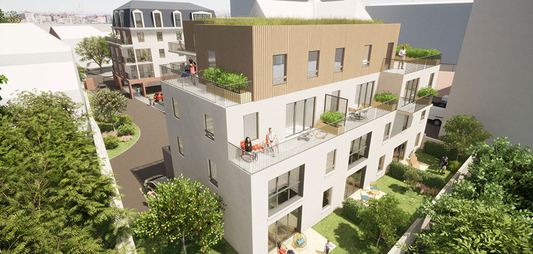 Programme immobilier neuf Les Villas Hennuyer - Lisieux hyper centre proche Deauville (14100) - Référence : 11635