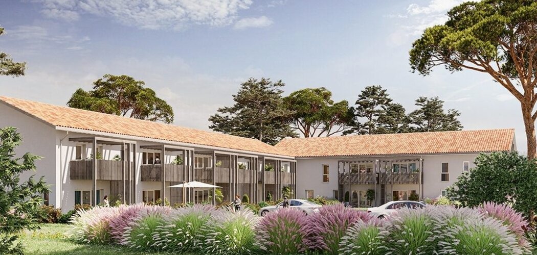 Programme immobilier neuf Stellaria - Lit-et-Mixe : 23 appartements neufs à 10 min de Contis, nature et confort balnéaire (40170) - Référence : 15479