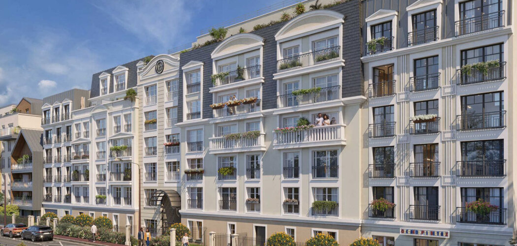 Programme immobilier neuf Le jardin d'Aurea - Livry-Gargan proche du T4 et du RER B vers Paris (93190) - Référence : 18363