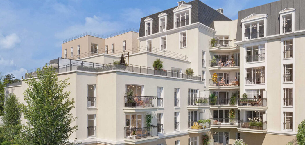 Programme immobilier neuf Le jardin d'Aurea - Livry-Gargan proche du T4 et du RER B vers Paris (93190) - Référence : 18363