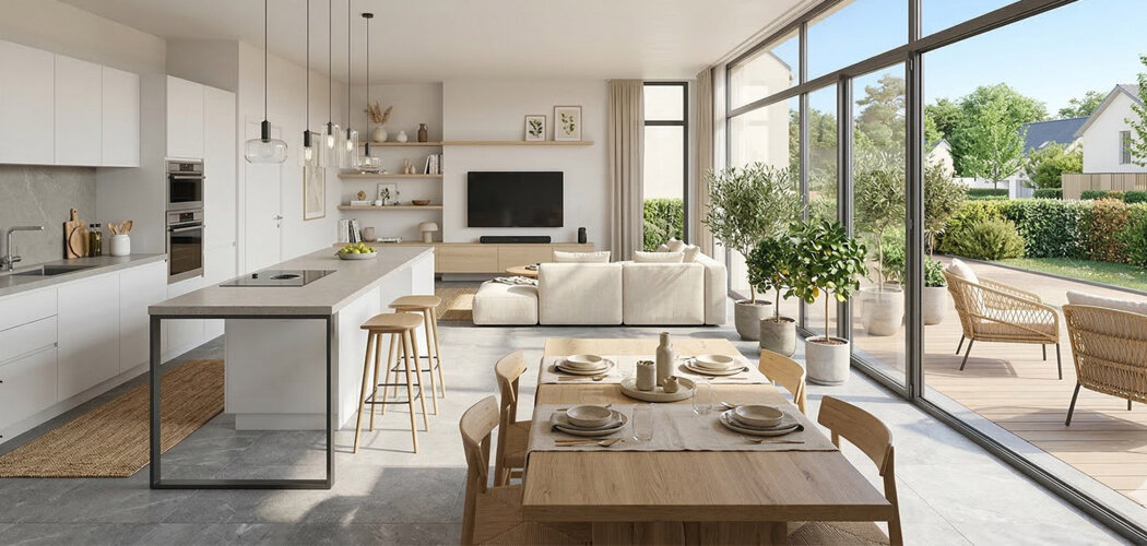Programme immobilier neuf TI KALON - Locmaria-Plouzané résidence neuve près des plages (29280) - Référence : 14740