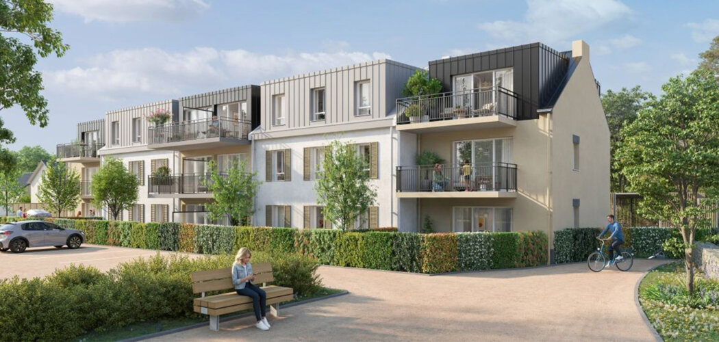 Programme immobilier neuf TI KALON - Locmaria-Plouzané résidence neuve près des plages (29280) - Référence : 14740