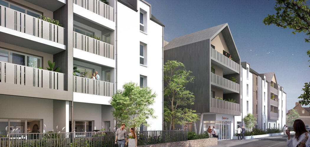 Programme immobilier neuf DIMEZELL - Loctudy : Appartements seniors studio–T3 avec jardins, LMNP et espaces communs proche de la plage (29750) - Référence : 9713