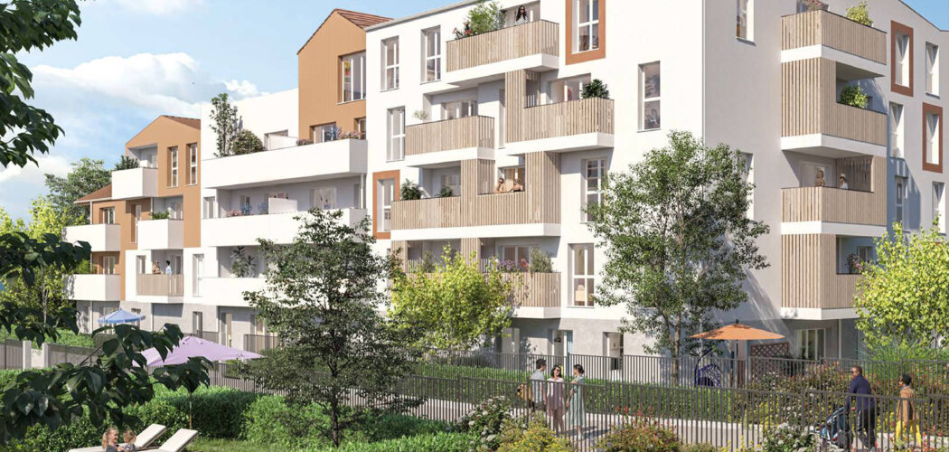 Programme immobilier neuf Les Balcons du Valorée - Lognes : Appartements studio–T5 avec balcons, double vitrage et proximité RER A à 10 min à pied (77185) - Référence : 6490