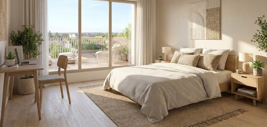 Programme immobilier neuf Cœur Néa - Lognes logements familiaux près Paris et Disneyland (77185) - Référence : 17428