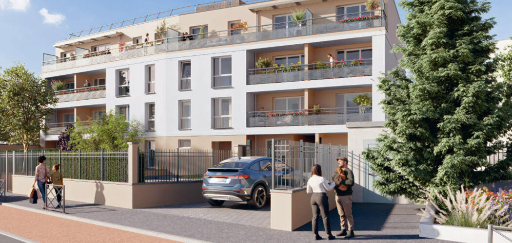 Programme immobilier neuf Le Clos Arboré (91) - Longjumeau à proximité du tramway T12 (91160) - Référence : 16551