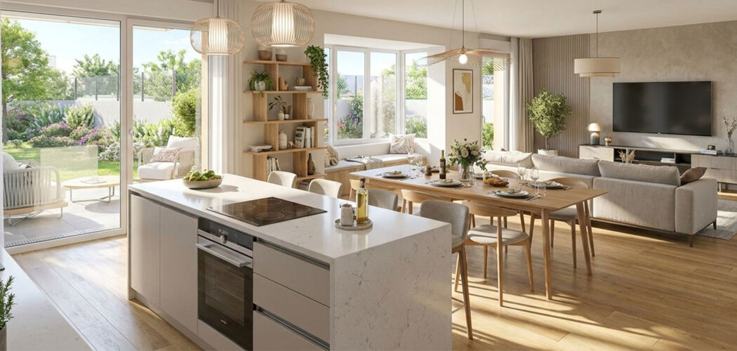 Programme immobilier neuf Horizon Est - Longvic appartements avec extérieur proche canal de Bourgogne (21600) - Référence : 17553