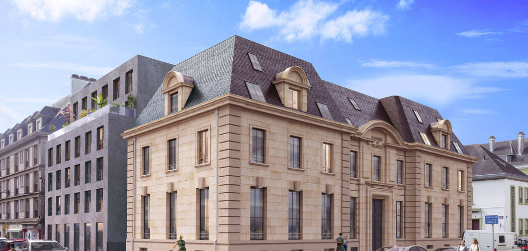 Programme immobilier neuf TRESOR - Lorient : 18 appartements neufs du 2 au 5 pièces en hyper centre proche des commodités (56100) - Référence : 14990