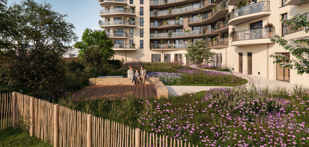 Programme immobilier neuf IMAGINA - Lorient résidence neuve à 12 min à pied de la gare TER (56100) - Référence : 15676