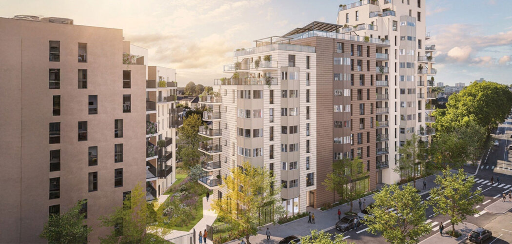 Programme immobilier neuf IMAGINA - Lorient résidence neuve à 12 min à pied de la gare TER (56100) - Référence : 15676